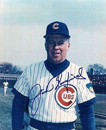 Jack Bloomfield (baseball) Signed Jack Bloomfield Chicago Cubs 8x10 Photo Autographed