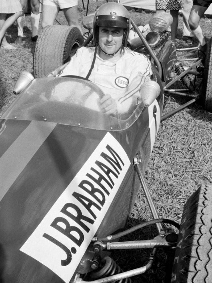 Jack Brabham Sir Jack Brabham threetime Formula One world drivers champion and