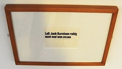 Jack Burnham Jack Burnham