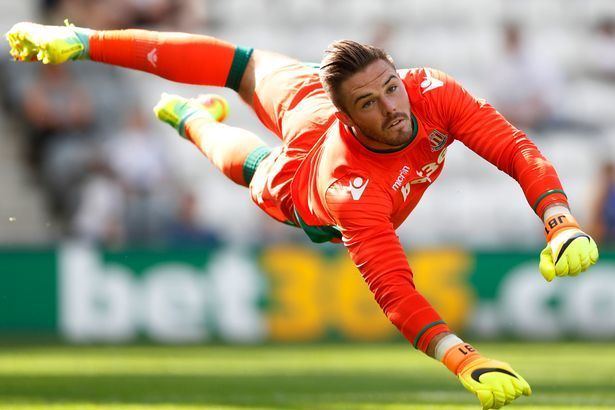 Jack Butland Stoke goalkeeper Jack Butland dumped by childhood sweetheart after