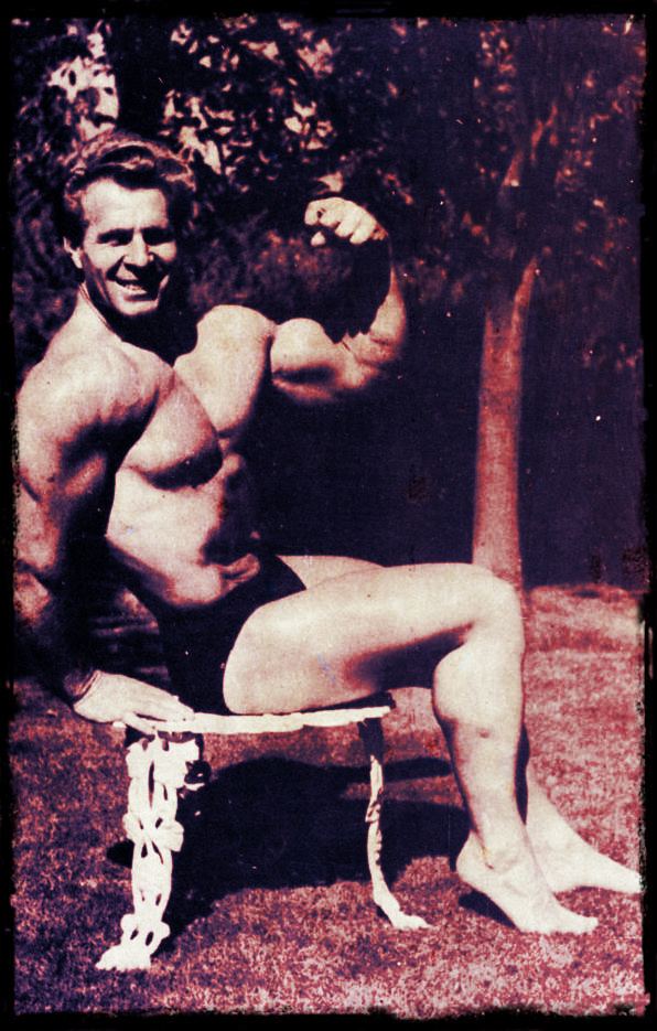 Jack Delinger Jack Delinger An AllAmerican Bodybuilder Muscle Old School
