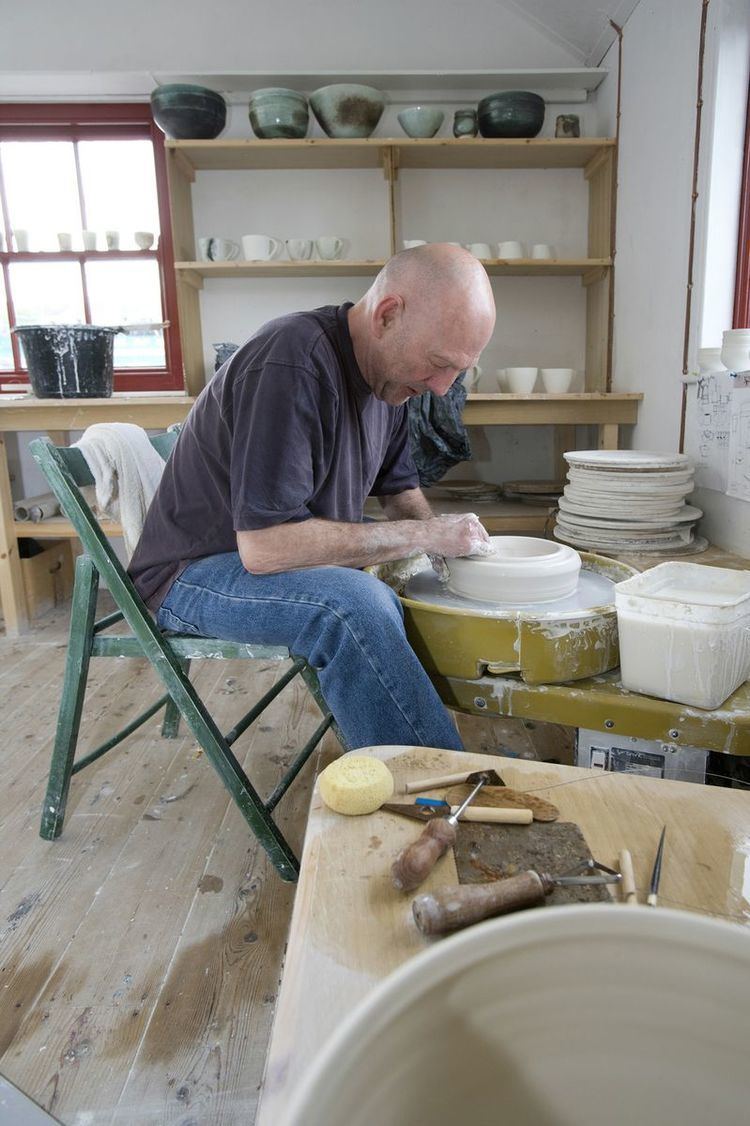 Jack Doherty (potter) Wheel Pottery Course with Jack Doherty Cornwall Art