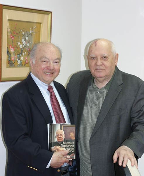 Jack F. Matlock, Jr. Mikhail Gorbachev meets Jack F Matlock Jr