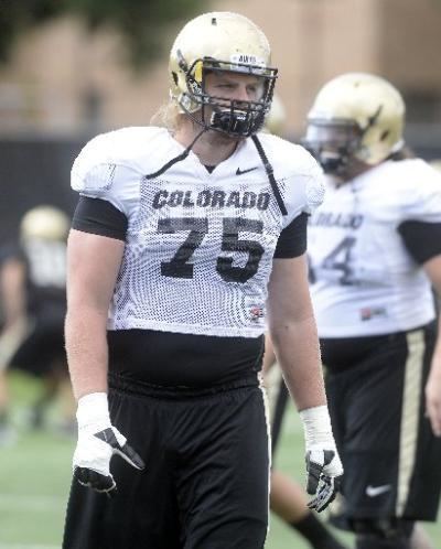 Jack Harris (American football) Football CU Buffs Jack Harris getting comfortable at left tackle