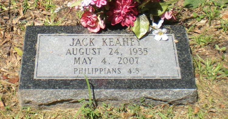 Jack Keahey Jack Keahey Jr 1935 2007 Find A Grave Memorial
