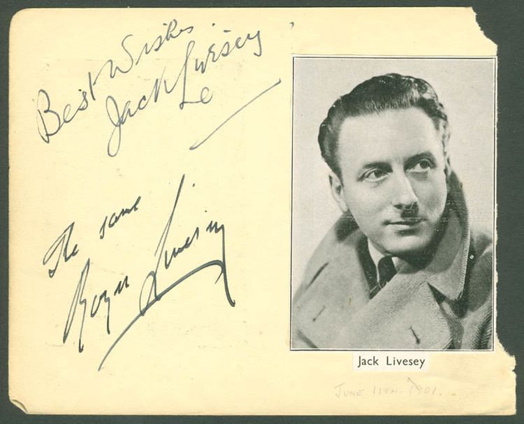 Jack Livesey Jack Livesey Signatures with Cosigners Autographs