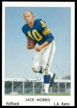 Jack Morris (American football) Jack Morris 1959 Bell Brand Rams football card 1961 Vikings