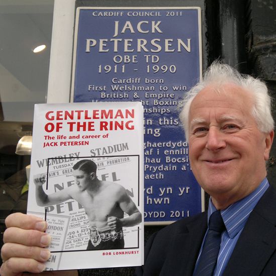 Jack Petersen BBC News In Pictures Jack Petersen plaque unveiled in