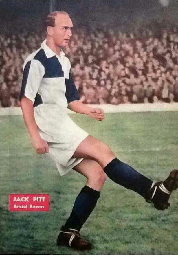 Jack Pitt Jack Pitt of Bristol Rovers in 1957 1950s Football Pinterest