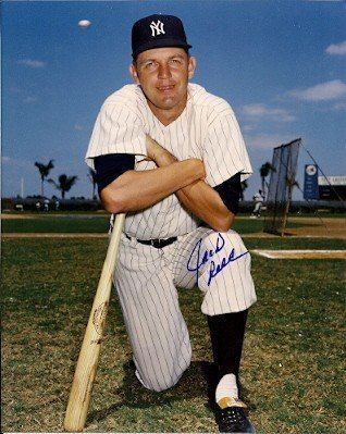 Jack Reed (baseball) Signed 8x10 Photo Jack Reed New York Yankees Autographed Baseball