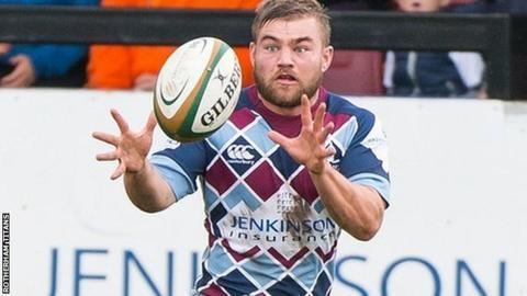 Jack Roberts (rugby union) Jack Roberts Leicester Tigers sign Rotherham Titans centre BBC Sport