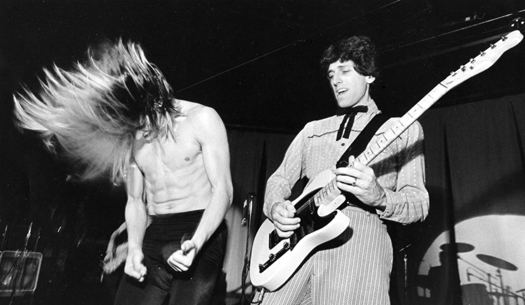 Jack Sherman Anthony Kiedis left and Jack Sherman of the Red Hot Chili Peppers