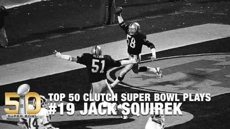 Jack Squirek 19 Jack Squireks Easy Pick Six in Super Bowl XVIII Top 50 Clutch