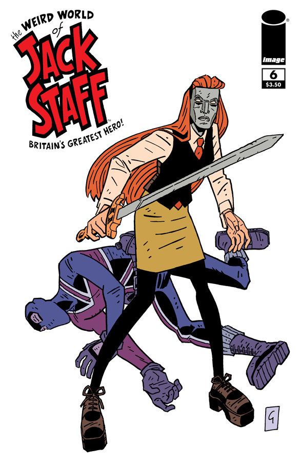 Jack Staff Preview The Weird World Of Jack Staff 6 Graphic Policy