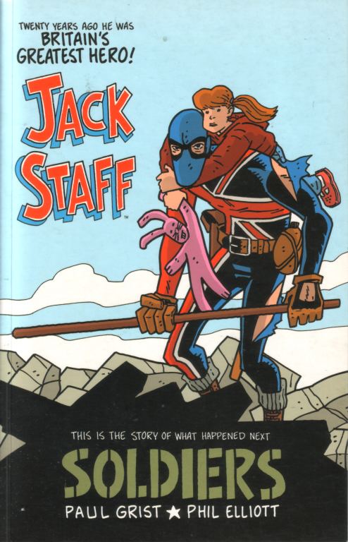 Jack Staff Jack Staff brilliant old fashioned superheroing Forbidden