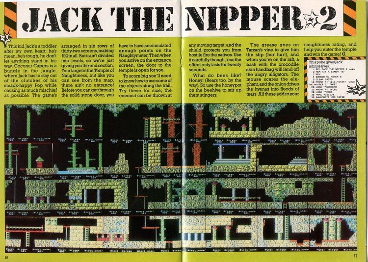 Jack the Nipper II: In Coconut Capers Jack the Nipper II In Coconut Capers ZX Spectrum