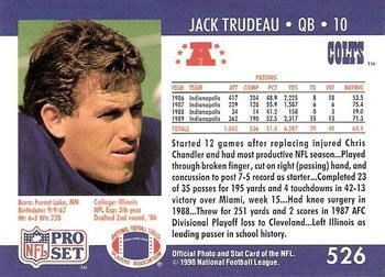 Jack Trudeau The Trading Card Database Jack Trudeau Gallery