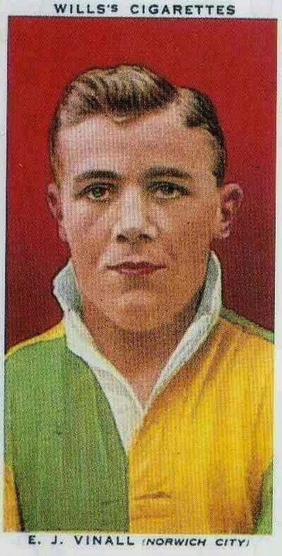 Jack Vinall (Australian footballer) Jack Vinall of Norwich City in 1936 1930s Football Pinterest