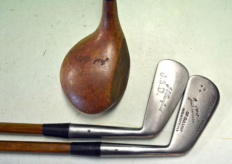 Jack White (golfer) 3 x Hardy palakona and spirokona golf clubs to inc Jack White