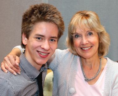 Jacki Piper Ciaran Brown meets Carry On actress Jackie Piper
