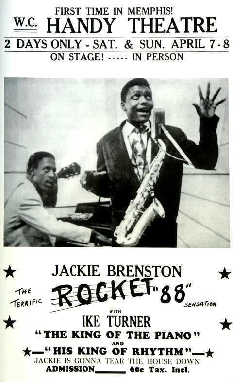 Jackie Brenston Jackie Brenston His Delta Cats Rocket 88 recorded at Sam
