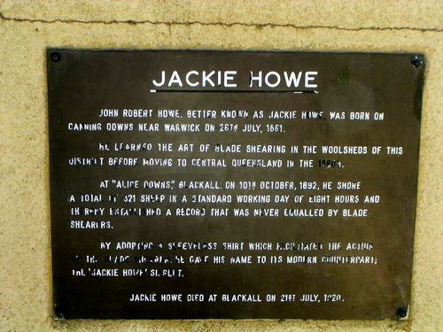 Jackie Howe Jackie Howe Memorial Monument Australia