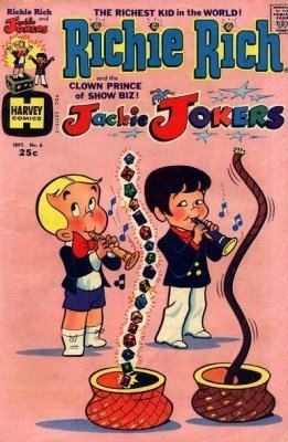 Jackie Jokers Richie Rich and Jackie Jokers 1 Harvey Publications