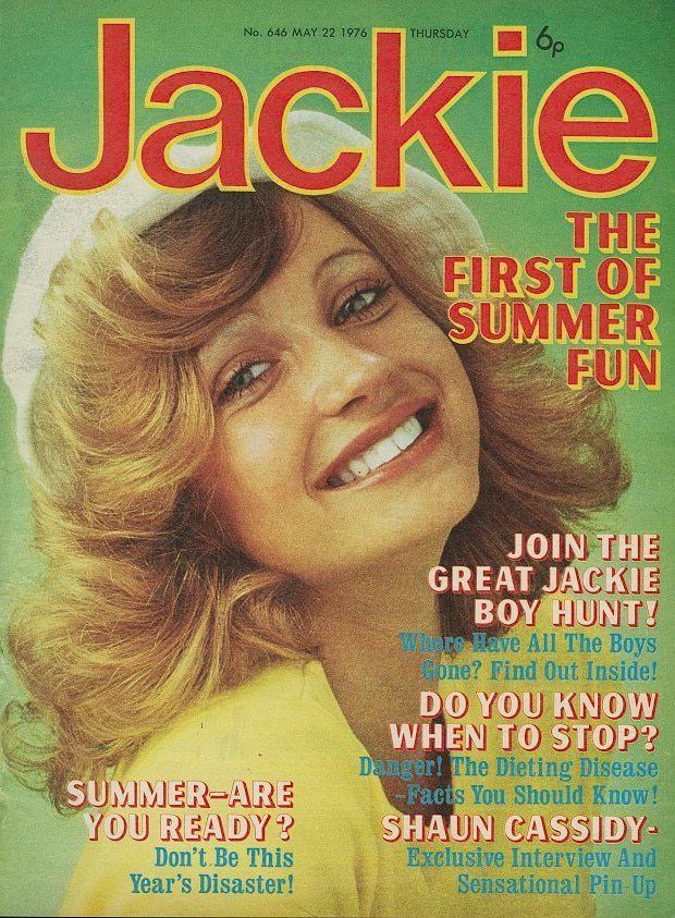 Jackie (magazine) Jackie magazine was our only beacon in the dark ages before