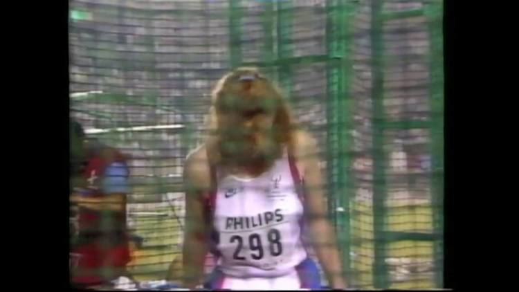 Jackie McKernan 3576 World Track Field 1991 Discus Women Jackie McKernan YouTube