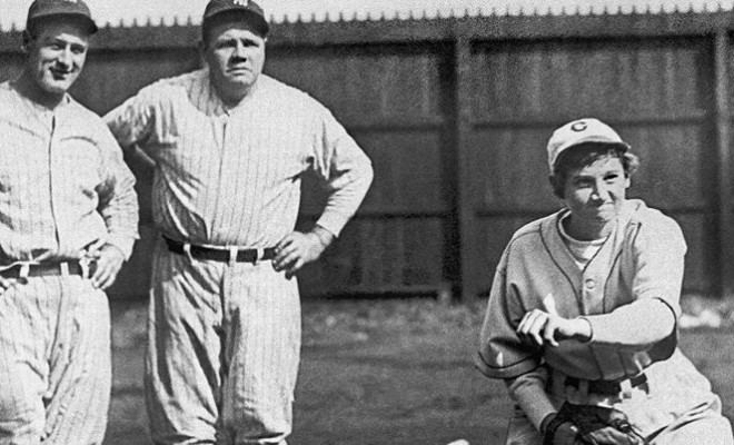 Jackie Mitchell Jackie Mitchell The Girl Who Struck Out Babe Ruth and Lou