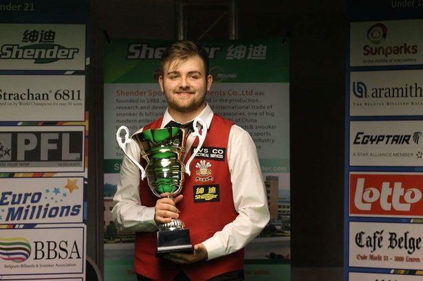 Jackson Page This 15yearold from Blaenau Gwent is a snooker world champion