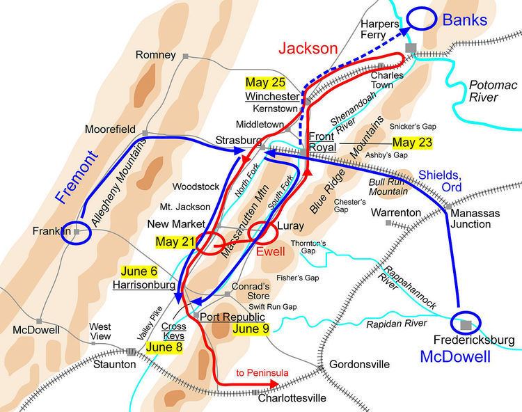 Jackson's Valley Campaign FileJackson Valley Campaign Part2jpg Wikimedia Commons