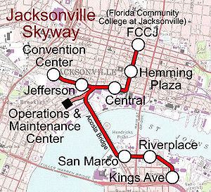 Jacksonville Skyway Jacksonville Skyway Wikipedia