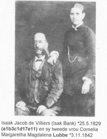 Jacob de Villiers Isaak Jacob de Villiers SV1b3c1d17e11 1829 1891 Genealogy