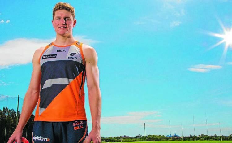 Jacob Hopper Jacob Hopper even keener on AFL dream after Giant experience The