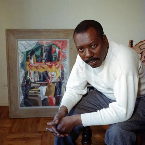 Jacob Lawrence Painter Jacob Lawrence Premium Photographic Print by