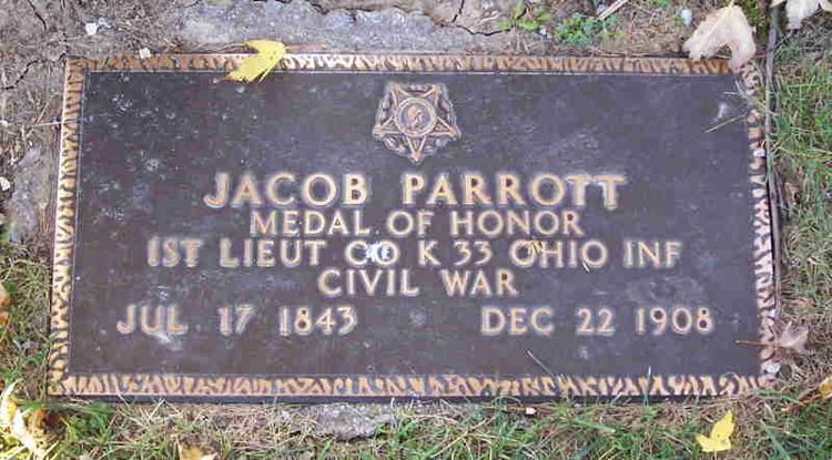Jacob Parrott LT Jacob Wilson Parrott 1843 1908 Find A Grave Memorial