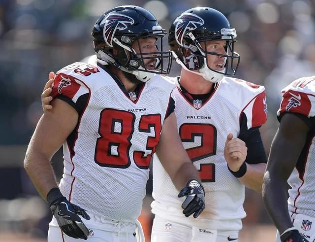 Jacob Tamme Jacob Tamme scores touchdown in Falcons win against Raiders