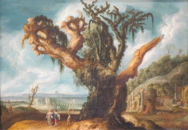Jacob van Geel FileLandscape with a Big Tree by Jacob van Geel Pushkin Museum