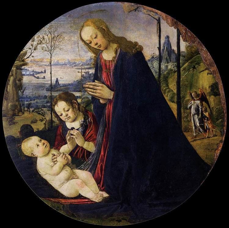 Jacopo da Sellaio FileJacopo del sellaio Virgin and Child 01jpg