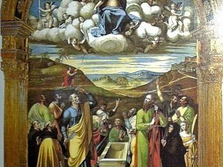 Jacopo Siculo I dipinti di Jacopo Siculo a Vallo di Nera Cascia Umbria
