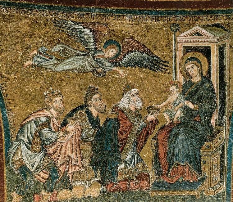 Jacopo Torriti Sacred Sunday 11th Century Italian Mosaics in the church