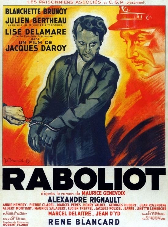 Jacques Daroy Raboliot un film de Jacques Daroy avec Alexandre Rignault Henri