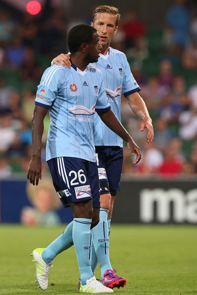 Jacques Faty Jacques Faty Pictures ALeague Rd 16 Perth v Sydney