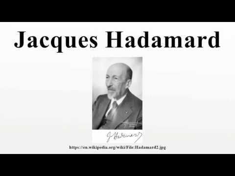 Jacques Hadamard Jacques Hadamard Alchetron The Free Social Encyclopedia