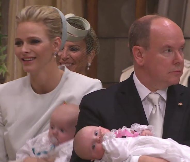 Jacques, Hereditary Prince of Monaco dosesofgrace Christening of Monaco39s Princely Twins May