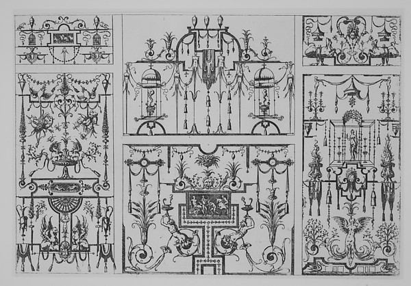 Jacques I Androuet du Cerceau Jacques Androuet Du Cerceau Grande grotesque from Livre