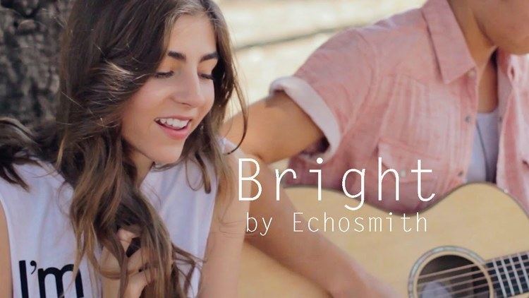Jada Facer Bright by Echosmith acoustic cover by Jada Facer ft Kyson