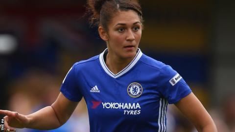 Jade Bailey Jade Bailey Chelsea Ladies midfielder tears anterior cruciate