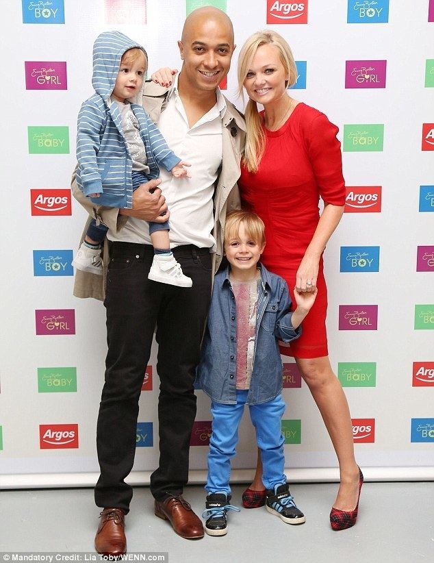 Jade Jones (singer) Family affair Emma Bunton is joined by sons Beau and Tate